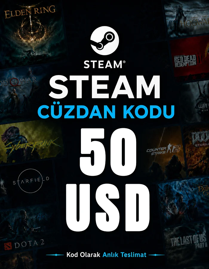 50£ Steam Cüzdan Kodu
