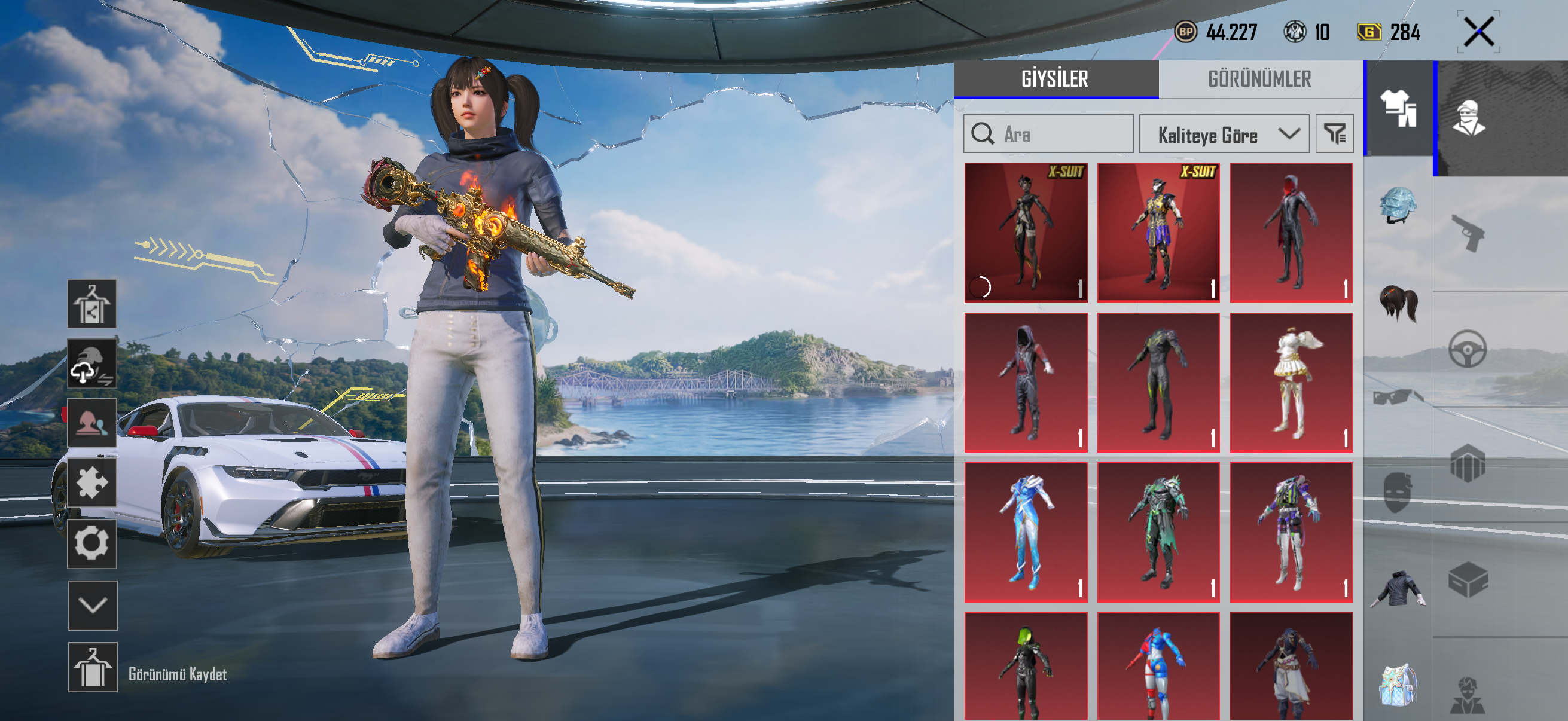 PUBG HESABI KOMUTAN SETİ